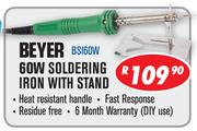Beyer 60W Soldering Iron With Stand BS160W