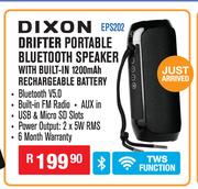 Dixon Drifter Portable Bluetooth Speaker EPS202