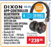 Dixon App Controlled Bluetooth Headphones NIA-X10