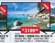 Dixon 43 Inch/109cm Full HD DLED TV CZ1843