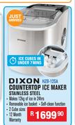 Dixon Countertop Ice Maker Stainless Steel HZB-12SA