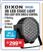 Dixon 36 LED Stage Light RGB Light With DMX512 Control DNPL001