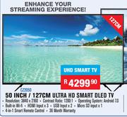 Dixon 50 Inch/127cm Ultra HD Smart DLED TV CZ2050