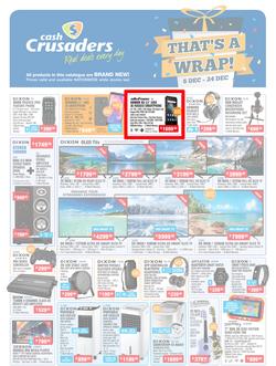 Cash Crusaders : That's A Wrap! (6 Dec - 24 Dec 2019), page 1