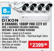 Dixon 8 Channel 1080p FHD CCTV Kit