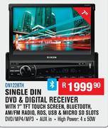 Dixon Single Din DVD & Digital Receiver DN1228TH