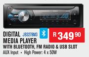 Jebson Digital Media Player With Bluetooth,FM Radio & USB Slot JB3278M3