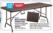 Multi-Purpose Folding Table RTN-180