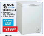 Dixon 130L Chest Freezer DCF130W1