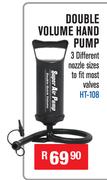 Double Volume Hand Pump HT-108