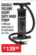 Double Volume Heavy Duty Hand Pump HT-114B