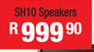 Jebson 10" DJ/PA Speakers(Pair) SH10