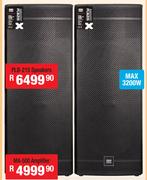 DXN Dual 15" DJ/PA Speakers(Pair) PLB-215