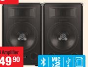 Jebson 8" DJ/PA Speakers(Pair) SH8