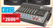 Dixon 8 Channel Stereo Table Top Powered Mixer PM802USB
