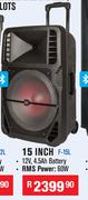 Dixon 15 Inch Portable Trolley Speaker F-15L