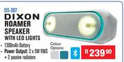 Dixon Rechargeable Bluetooth Roamer Speaker With LED Lights OS-307