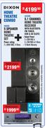 Dixon 5.1 Channel Home Theatre Receiver With Bluetooth,FM Tuner,USB & SD Slots AV3399