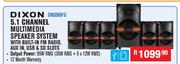 Dixon 5.1 Channel Multimedia Speaker System DN5086FG