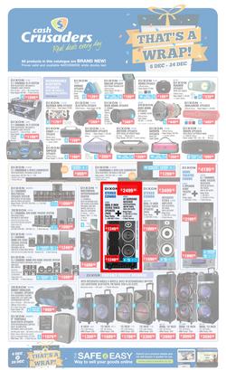 Cash Crusaders : That's A Wrap! (6 Dec - 24 Dec 2019), page 5