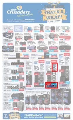 Cash Crusaders : That's A Wrap! (6 Dec - 24 Dec 2019), page 5