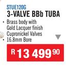 Sanchez Brass Instruments 3-Valve BBb Tuba STUE120G