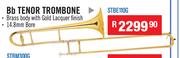Sanchez Brass Instruments Bb Tenor Trombone STBE110G