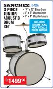 Sanchez 3 ce Junior Acoustic Drum Set E-700A