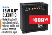 Dixon Guitar Amplifiers 15W 6.5" Electric MA-15