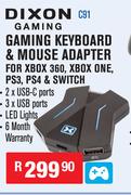 Dixon Gaming Keyboard & Mouse Adapter C91