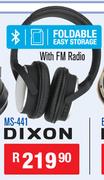 Dixon Bluetooth Wireless Headphones MS-441