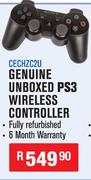 Dixon Genuine Unboxed PS3 Wireless Controller CECHZC2U