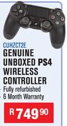 Dixon Genuine Unboxed PS4 Wireless Controller CUHZCT2E