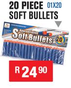20 Piece Soft Bullets 01X20