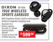 Dixon True Wireless Sports Earbuds BT-559