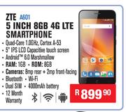 ZTE 5 Inch 8GBG LTE Smartphone A601