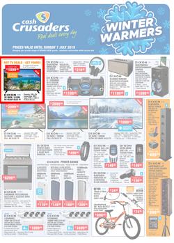 Cash Crusaders : Winter Warmers (14 June - 7 July 2019), page 1