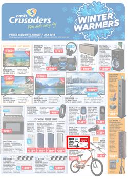 Cash Crusaders : Winter Warmers (14 June - 7 July 2019), page 1