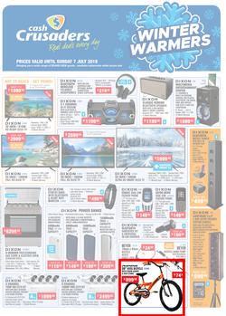 Cash Crusaders : Winter Warmers (14 June - 7 July 2019), page 1