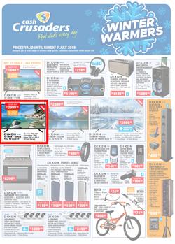 Cash Crusaders : Winter Warmers (14 June - 7 July 2019), page 1