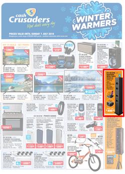 Cash Crusaders : Winter Warmers (14 June - 7 July 2019), page 1