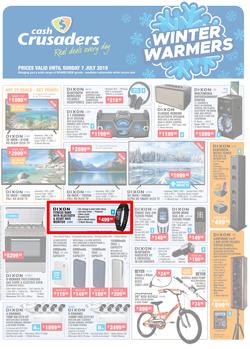 Cash Crusaders : Winter Warmers (14 June - 7 July 2019), page 1