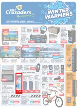 Cash Crusaders : Winter Warmers (14 June - 7 July 2019), page 1