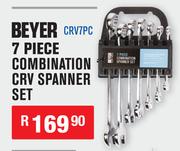 Beyer 7 Piece Combination CRV Spanner Set CRV7PC