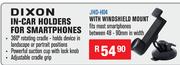 Dixon In Car Holder For Smartphones With Windshield Mount JHD-H04