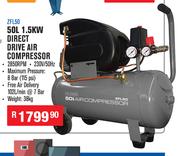 Dixon 50L 1.5KW Direct Drive Air Compressor ZFL50