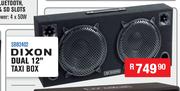 Dixon Dual 12" Taxi Box SBB2402
