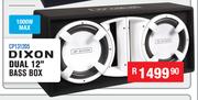 Dixon Dual 12" Bass Box 1000W Max CP131205