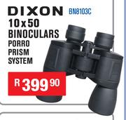 Dixon 10 x 25 Binoculars Porro Prism System BN8103C