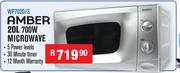 Amber 20L 700W Microwave WP7020/S